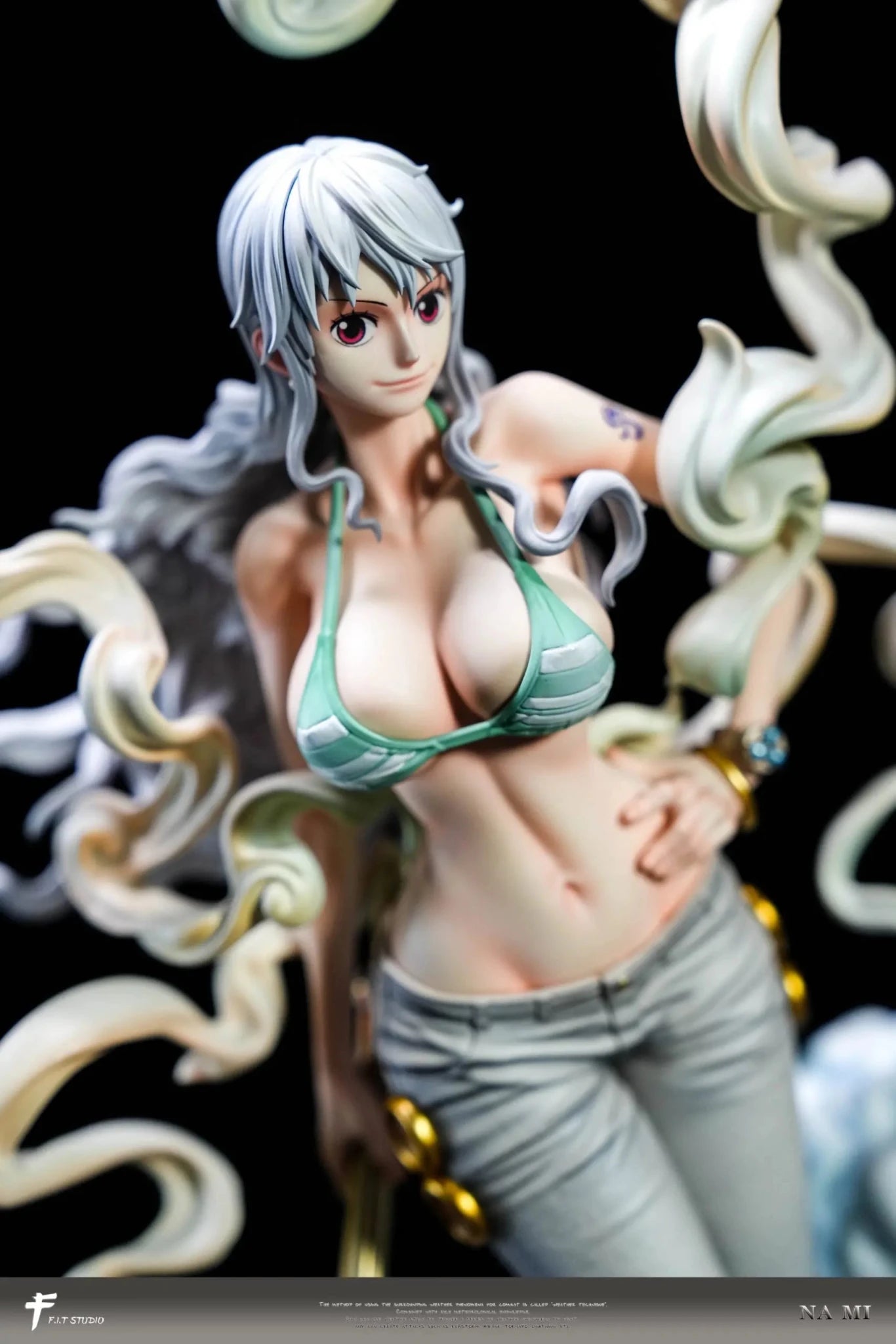 F.I.T Studio - One Piece Nika Form Nami resin statue Navy Toys anime figure
