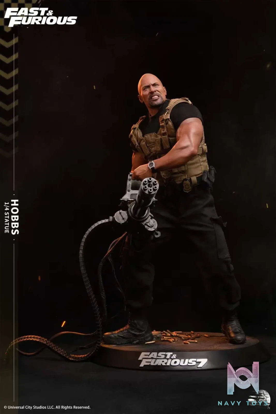 Infinity Studio – The Fast And The Furious 5 Luke Hobbs (Licensed)
