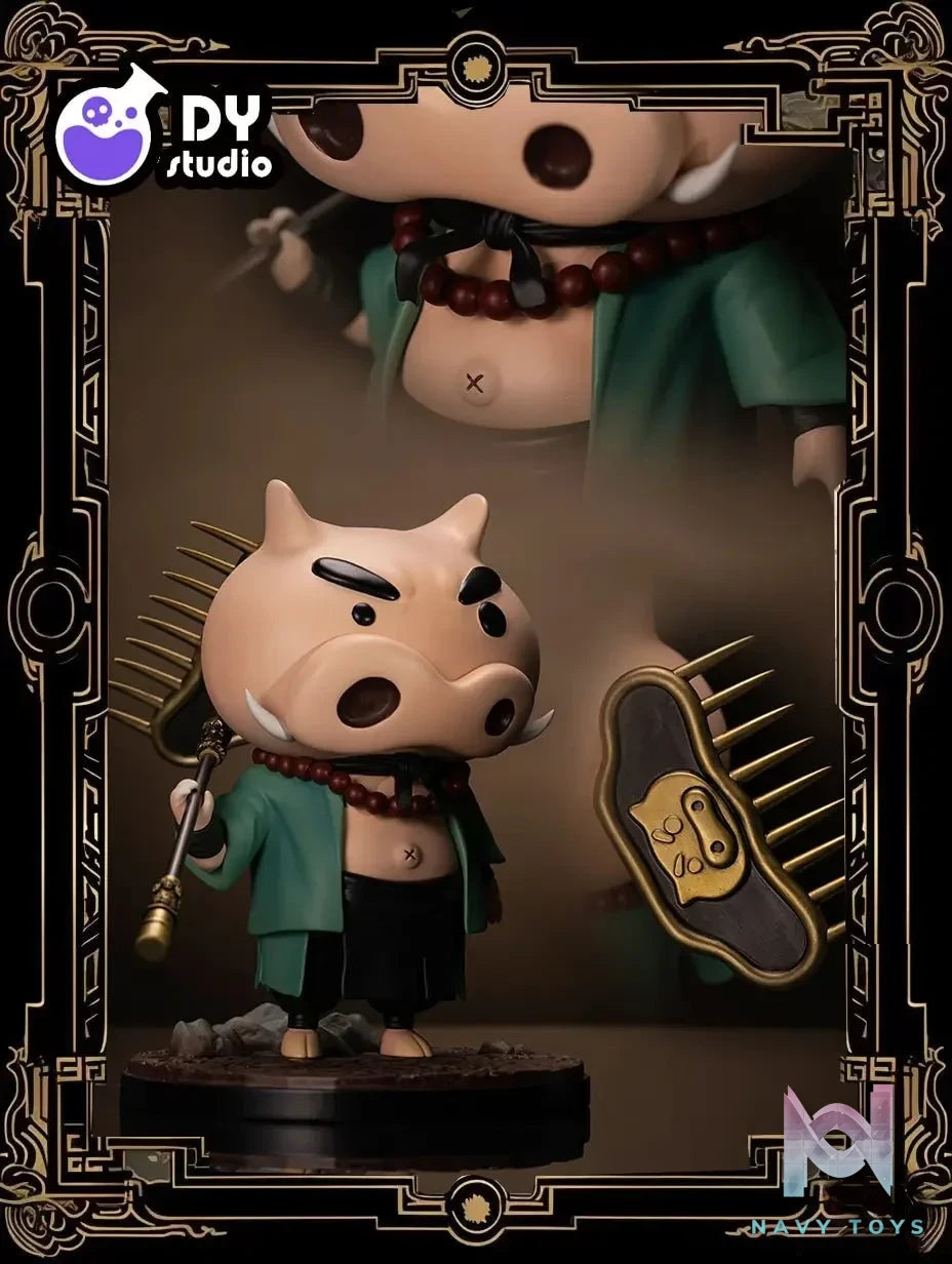 DY Studio - Crayon Shin - chan Black Goku Nohara Shinnosuke Bajie Buriburizaemon resin statue Navy Toys anime figure