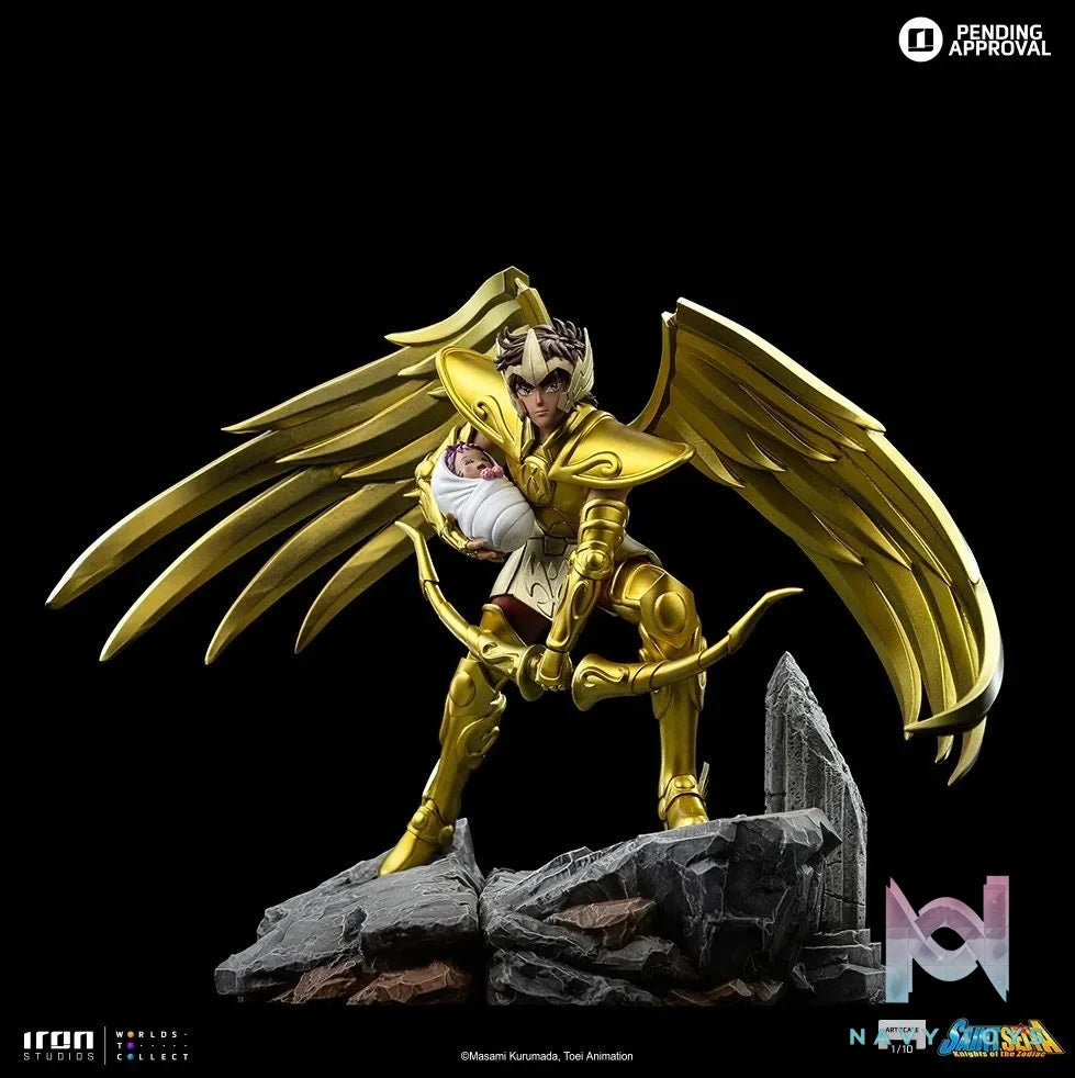 Sagittarius Aiolos resin statue Iron Studio anime figure