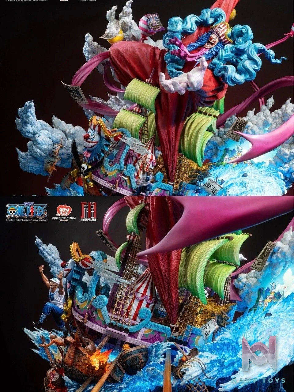 BUGGY - One Piece - Jimei Palace Studio resin statue Jimei Palace Studio anime figure