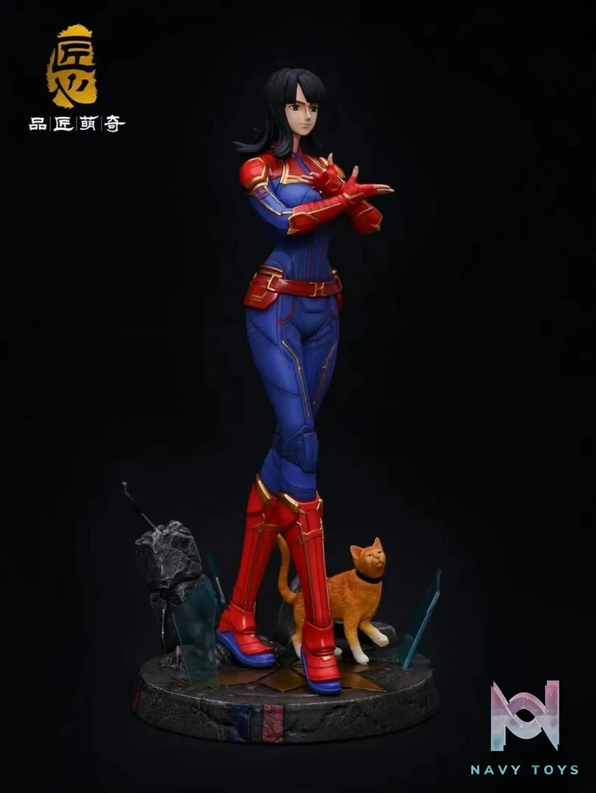 Pin Jiang Meng Qi Studio – One Piece Captain Marvel Nico Robin