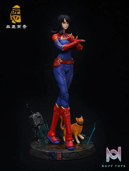 Pin Jiang Meng Qi Studio – One Piece Captain Marvel Nico Robin