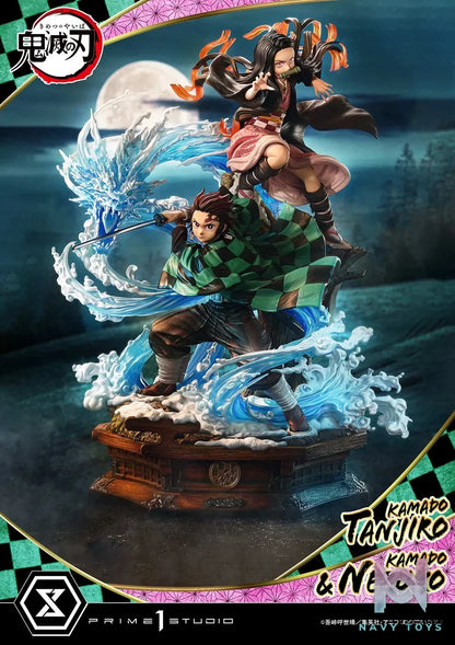 Prime 1 Studio – Demon Slayer: Kimetsu no Yaiba Kamado Tanjiro & Kamado Nezuko CMDSKY-01 CMDSKY-01UT CMDSKY-01UTS (Licensed)