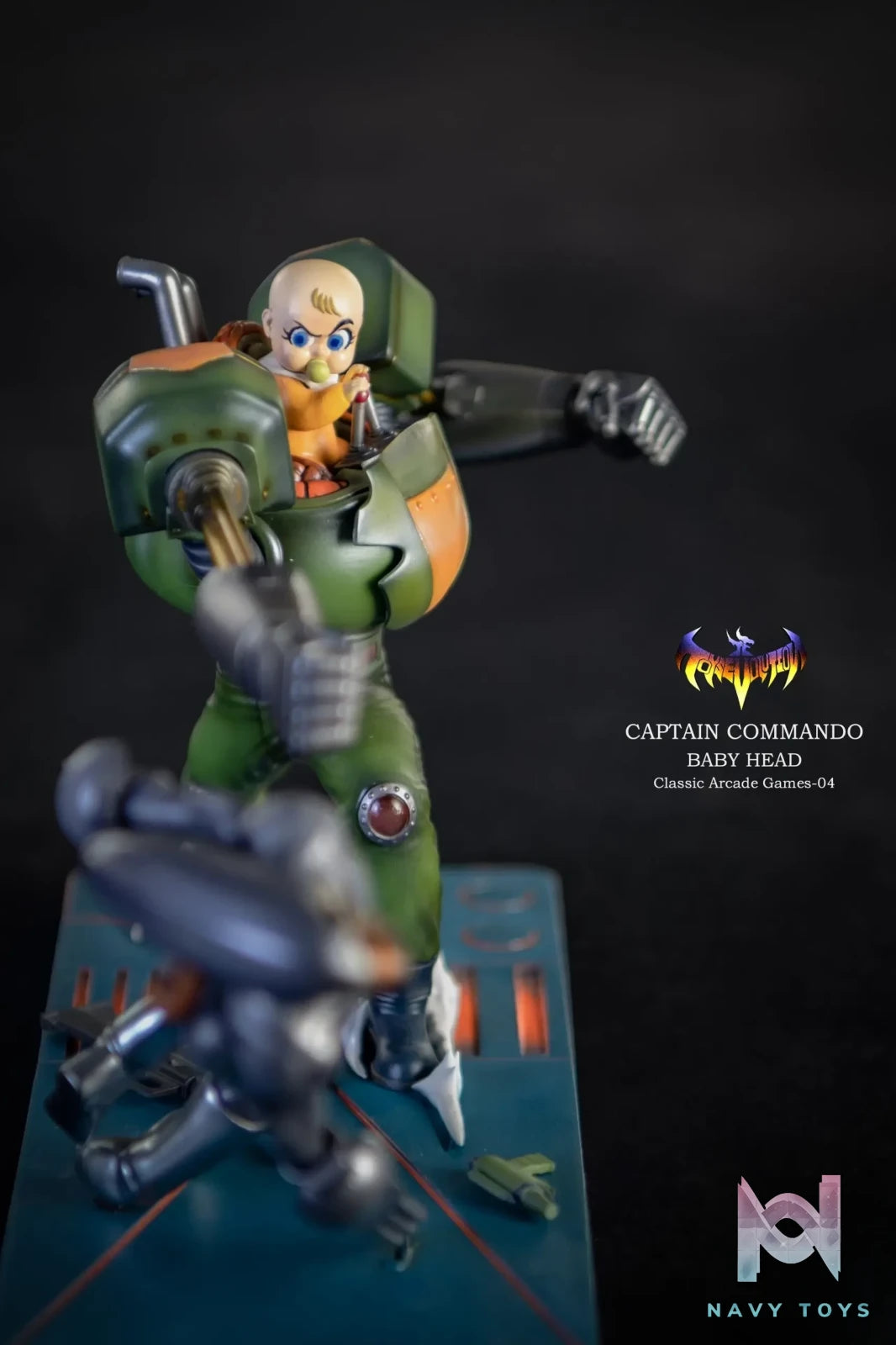Toys Evolution Studio – Captain Commando #4 BABY HEAD