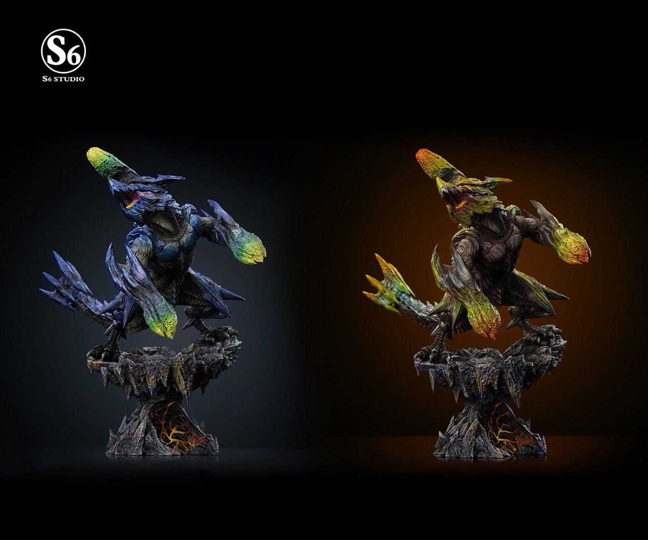 Broken Dragon - Monster Hunter - S6 Studio resin statue S6 studio anime figure