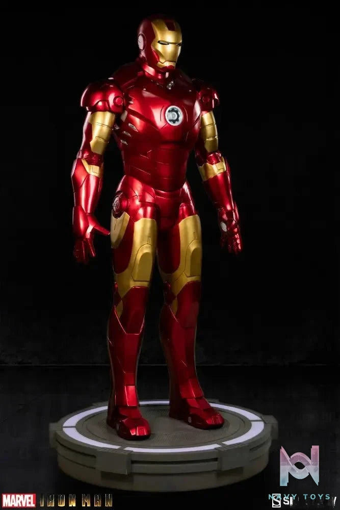 Sideshow Collectibles - Marvel Iron Man Mark III 400310 (Licensed) resin statue Navy Toys anime figure