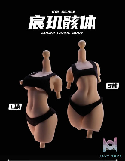 CHENJI FRAME BODY – Universal Artistic Body 1/12 Soft Vinyl Finished Product (Licensed)