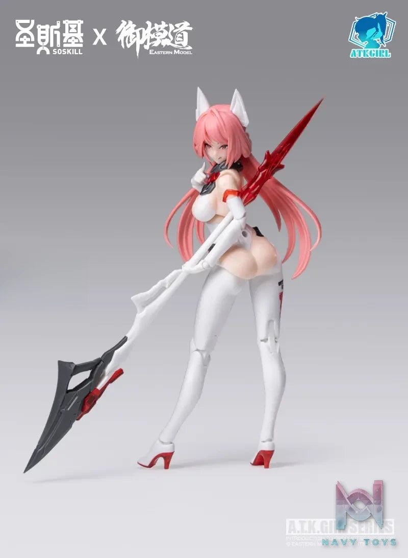 E-Model X SOSKILL – 1/12 Nine-Tailed Fox Daji Plastic Model Kit (Licensed)