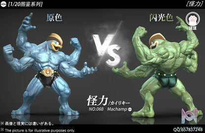 Wang Wang Studio – Pokémon Ring Boxing Champion Machamp 1/20 Pokédex