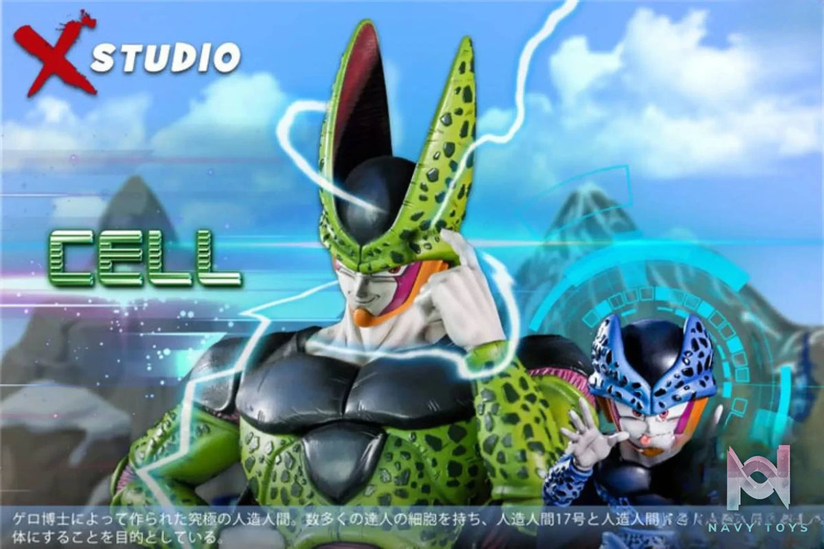 X Studio – Dragon Ball Cell And Cell Junior