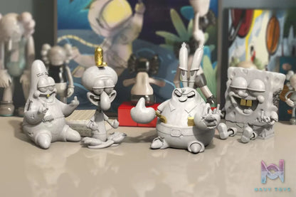 Happy Studio – SpongeBob SquarePants Eugene Krabs & Squidward Tentacles