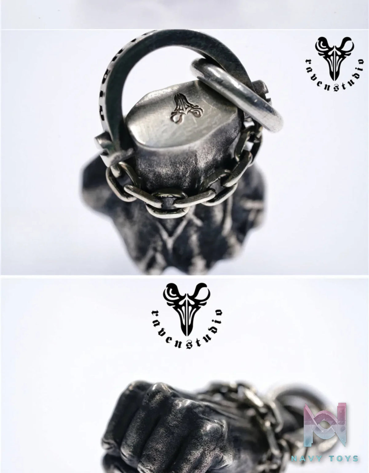Raven Studio (silver jewelry) – Exclusive Design Legendary Fist Pendant Necklace Original