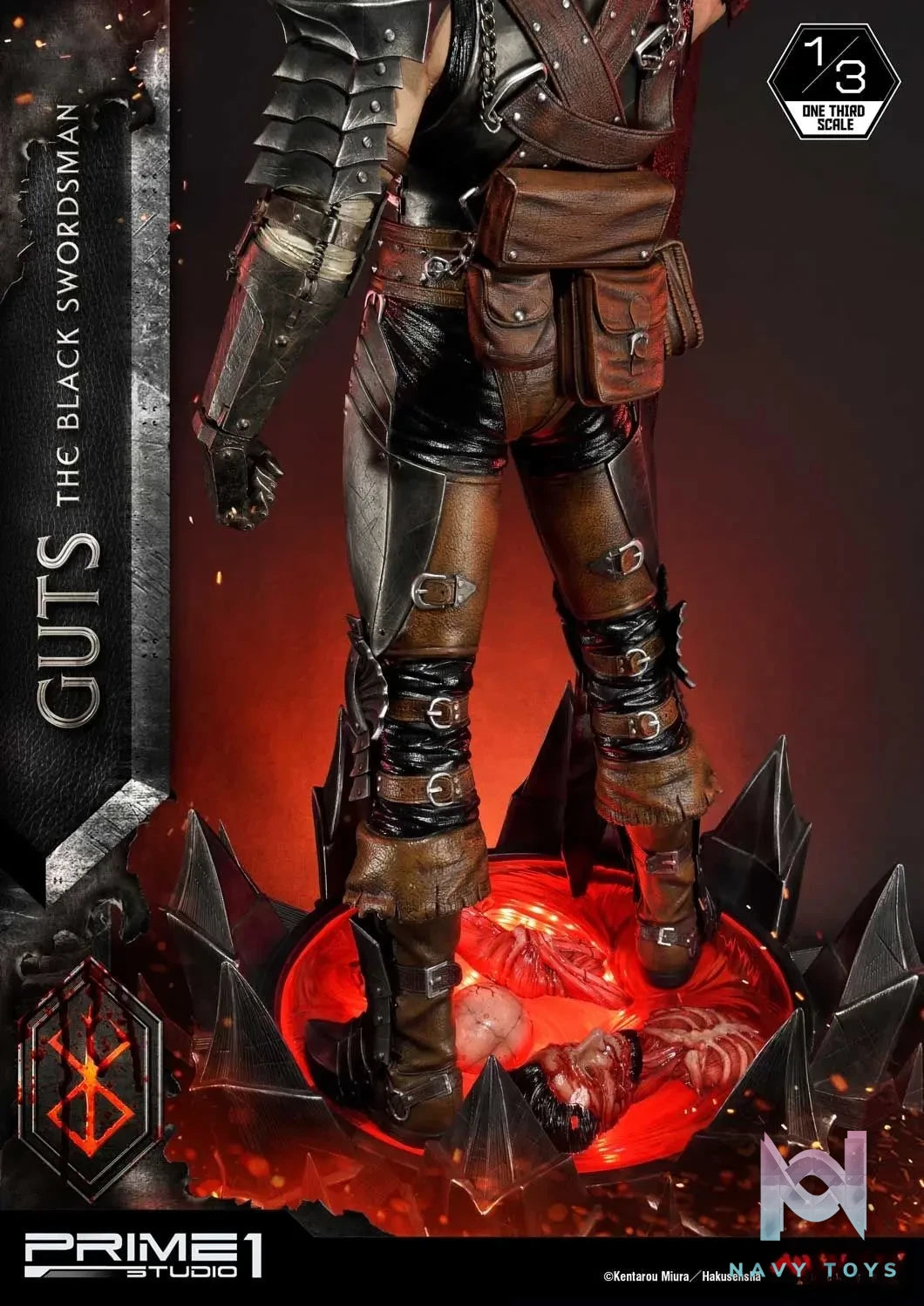 Prime 1 Studio – Museum Masterline Berserk Guts The Black Swordsman MMBR-01 MMBR-01DX (Licensed)