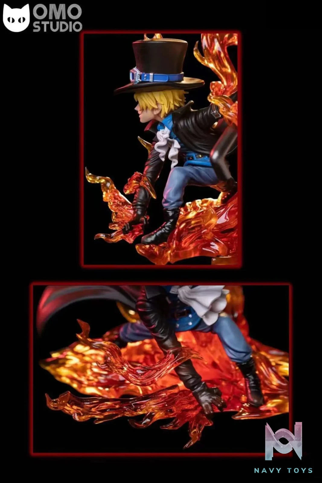 OMO Studio – One Piece Three Brothers in Squat #1 Sabo