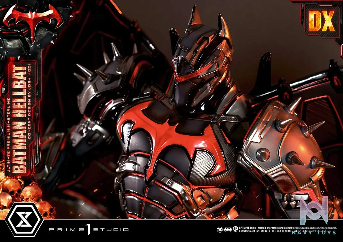 Prime 1 Studio – Ultimate Premium Masterline Batman (Comics) Batman Hellbat Concept Design by Josh Nizzi UPMDC-06 UPMDC-06DX UPMDC-06DXS (Licensed)