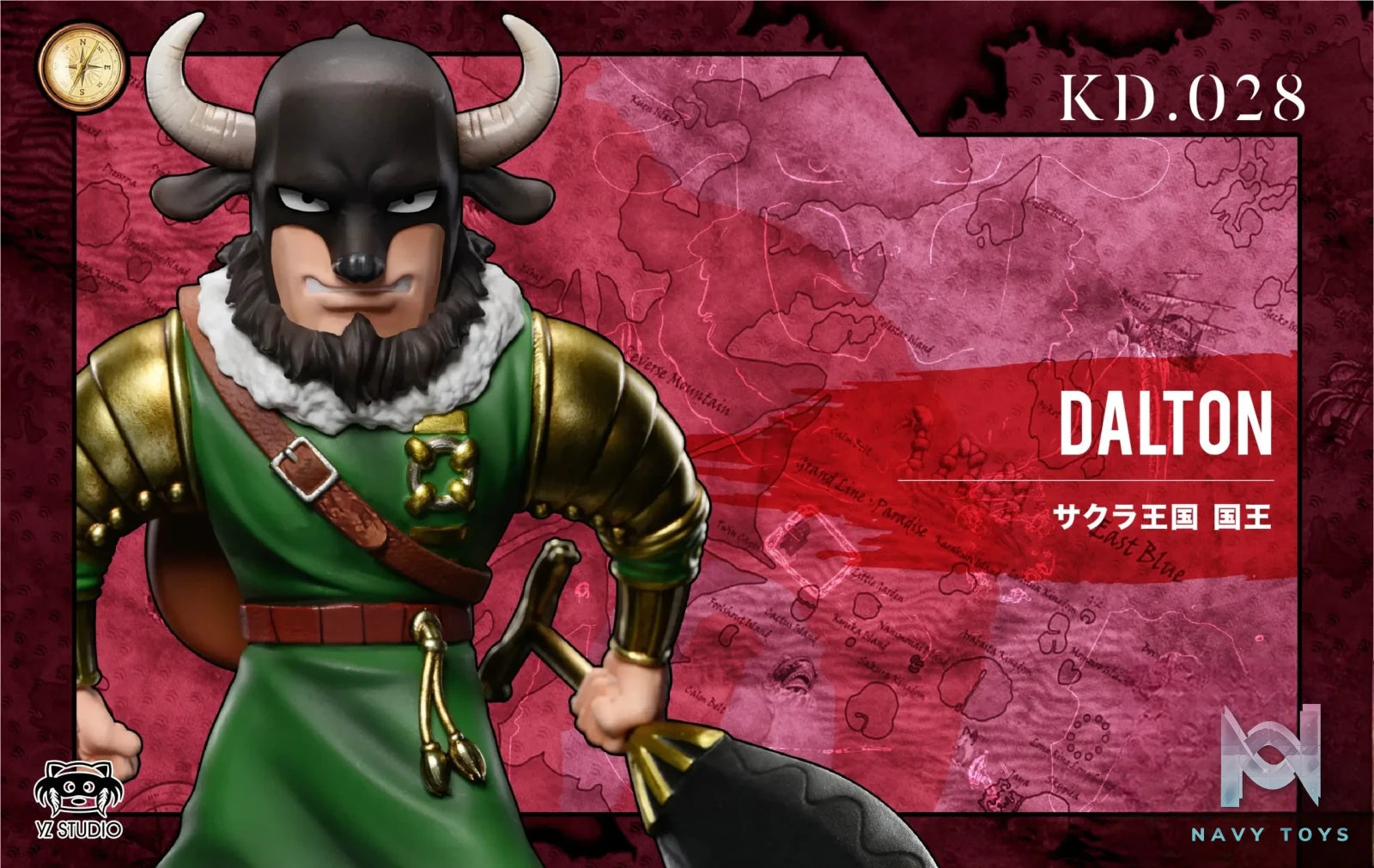 YZ Studio – One Piece Grand Line#28 Dalton
