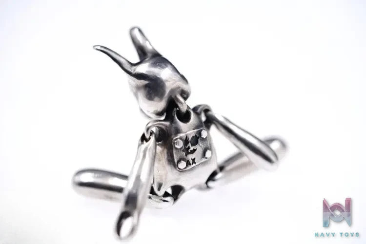 Raven Studio (silver jewelry) – Original Design “Desperate Rabbit” Pendant Original