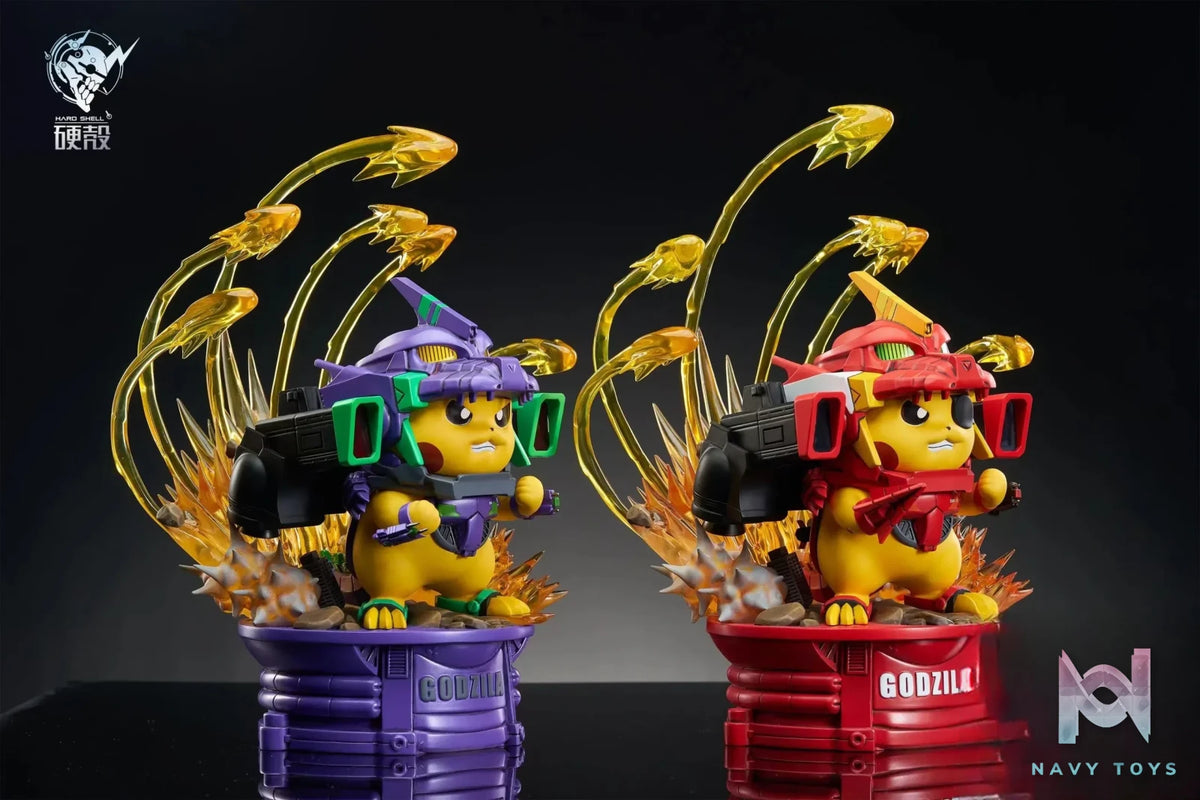 Hard Shell Studio – Pokemon Mecha Godzilla Pikachu