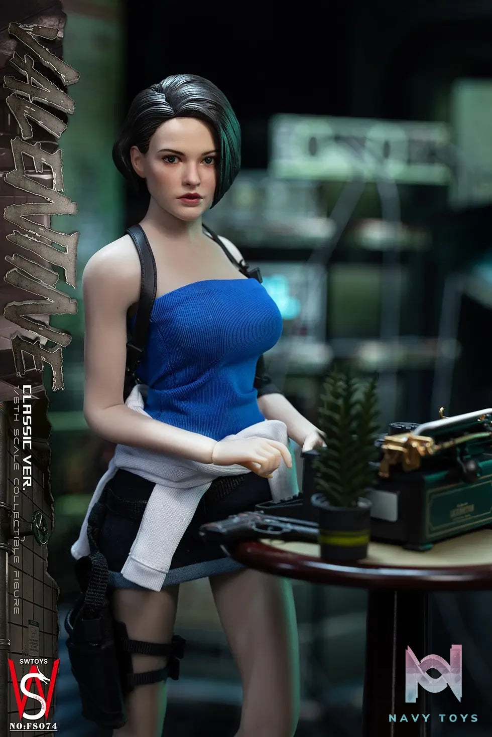 SWTOYS Studio – FS074 Jill Valentine Action Figure Resident Evil