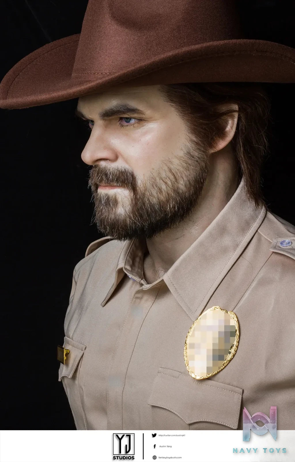 YJ Studio – Stranger Things Hopper 1/1 Bust