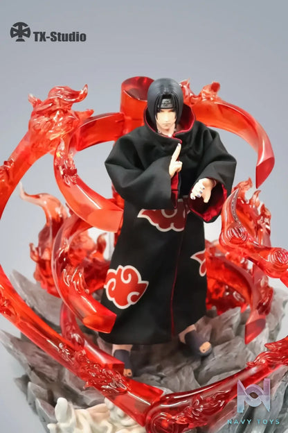 TX Studio – Naruto Shippuden 1/6 Uchiha Madara & ********​***** Susanoo Skeleton Effect Transparent Display Stand XZDT-A Blue & XZDT-B Red