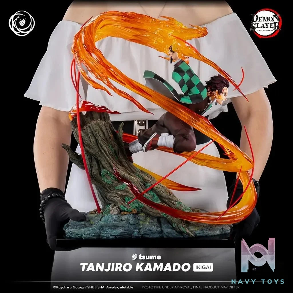 TSUME Studio - Demon Slayer Tanjiro Kamado (Licensed) resin statue Navy Toys anime figure