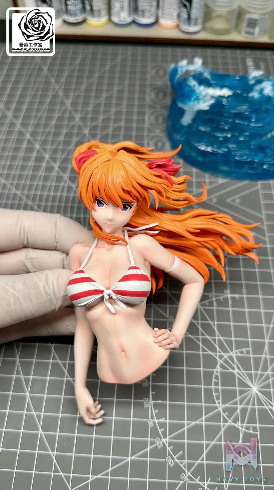 Rose Studio – Neon Genesis Evangelion Eva Summer Resonance Series Asuka Swimsuit
