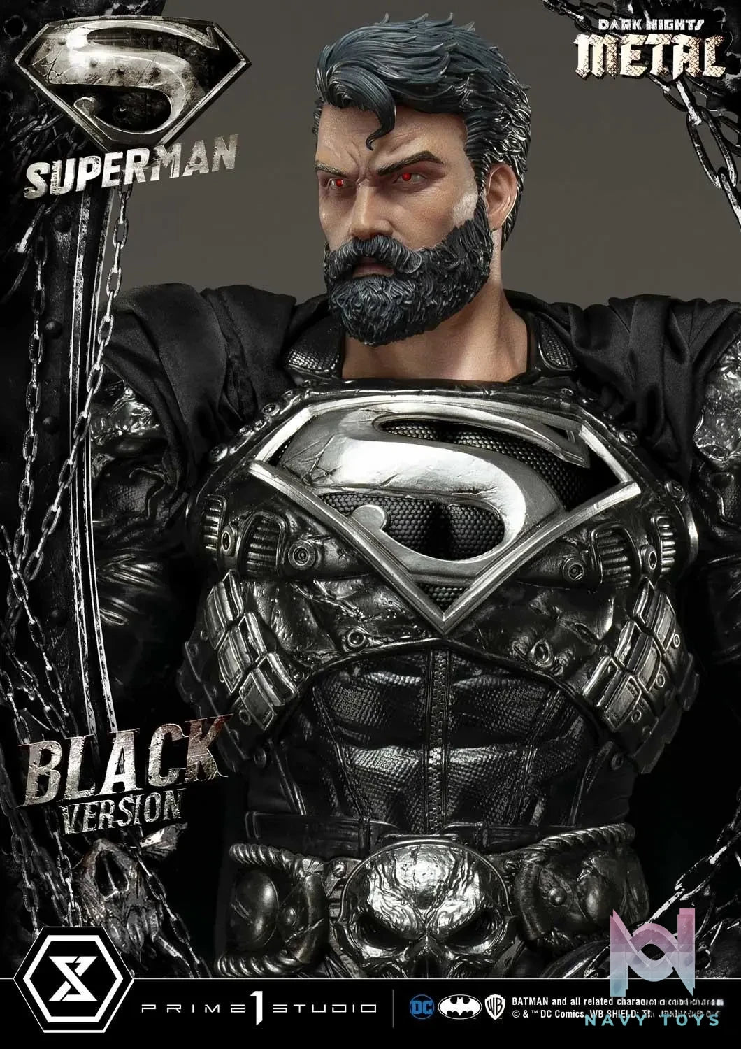 Prime 1 Studio – Museum Masterline Dark Nights: Metal (Comics) Superman MMDCMT-08 MMDCMT-08DX MMDCMT-08DXS MMDCMT-08BL(Licensed)
