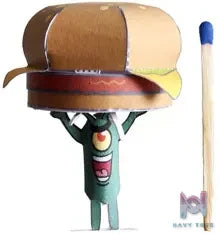 Qian Zhi Lu Studio – Bikini Bottom series 3D Paper Model DIY SpongeBob SquarePants