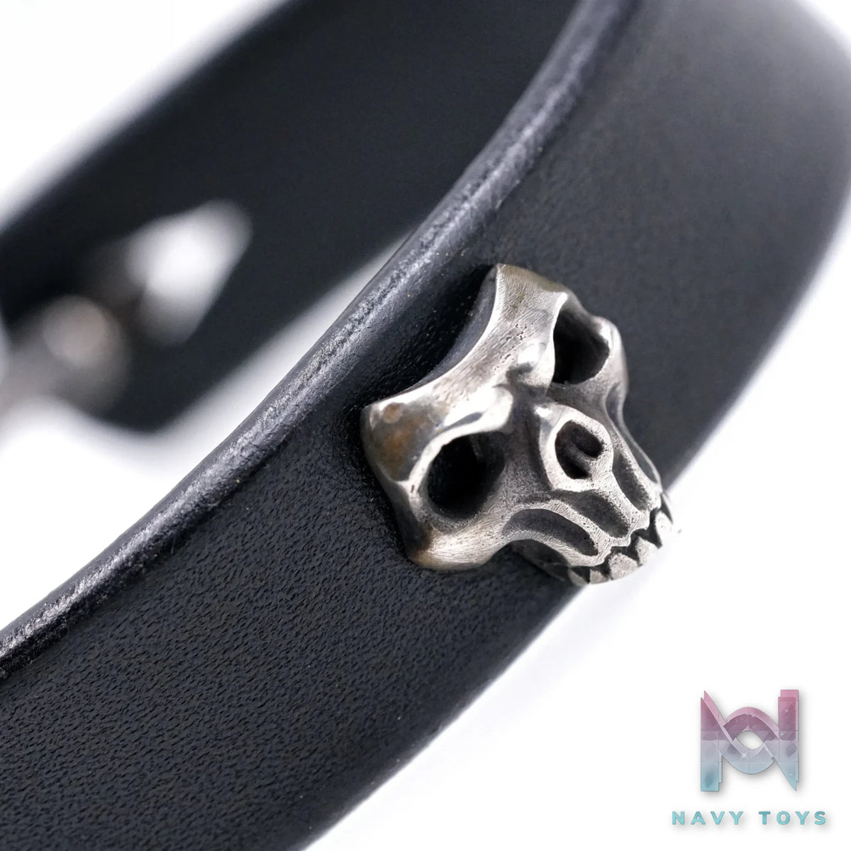 Raven Studio (silver jewelry) – Claw & Skull Leather Bracelet Original