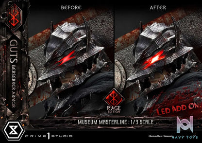 Prime 1 Studio – Museum Masterline Berserk Guts, Berserker Armor Rage Edition MMBR-03 MMBR-03DX MMBR-03DXS (Licensed)