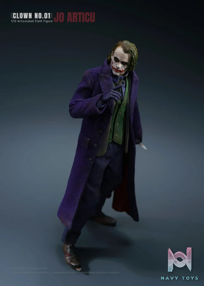 JO ARTICU Studio – CLOWN No.01 1/12 Scale Cloth Outfit Articulated Figure DC Comics