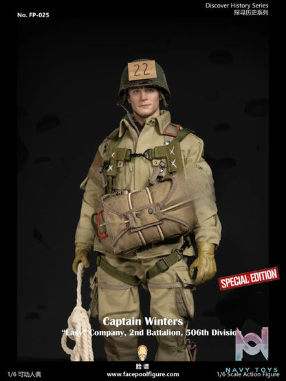 Facepoolfigure – Captain Winters “Easy” Company, 2nd Battalion, 506th Division 1/6 Action Figure FP025 (Licensed)