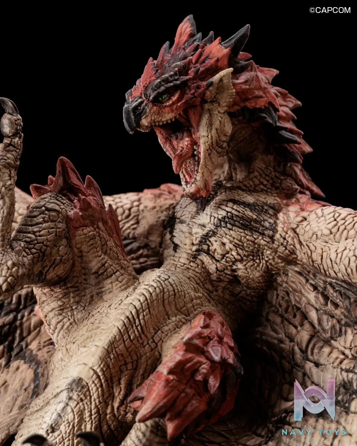 AOSHIMA – Monster Hunter PLAfig. No.PF-05 Rathalos Plastic Model Kit (Licensed)