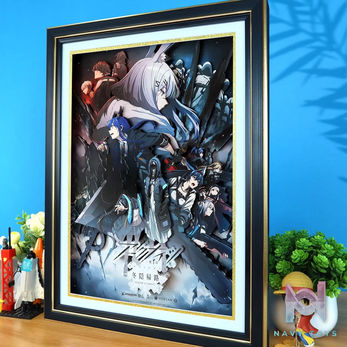 KALA HOME Studio – Arknights Multiple Characters 3D Decorative Painting Arknights