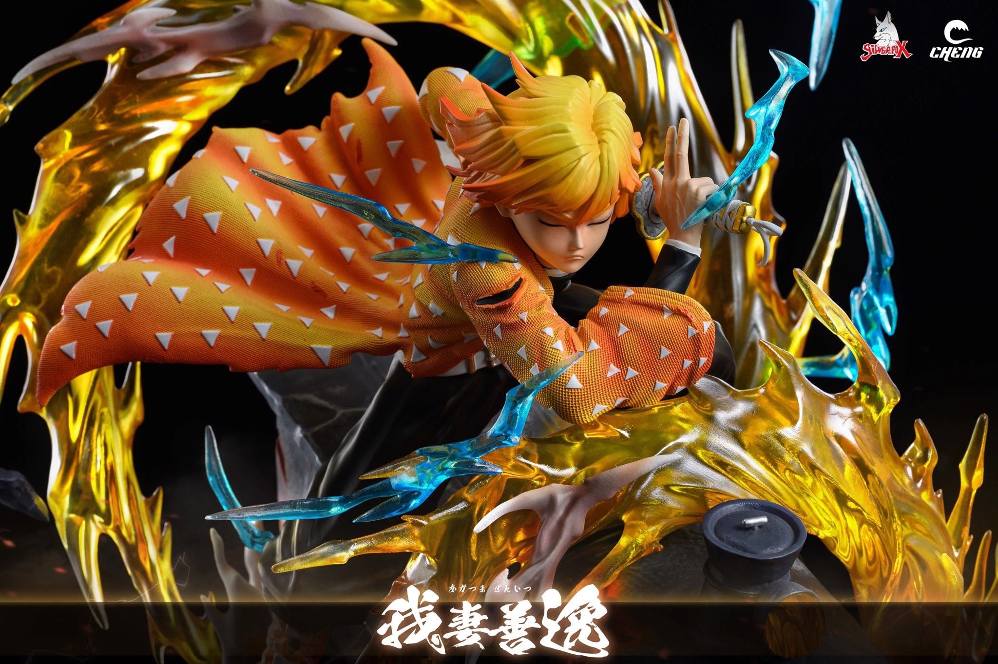 Zenitsu - Kimetsu no Yaiba - Silver Fox x Cheng Studio resin statue silver Fox x Cheng Studio anime figure