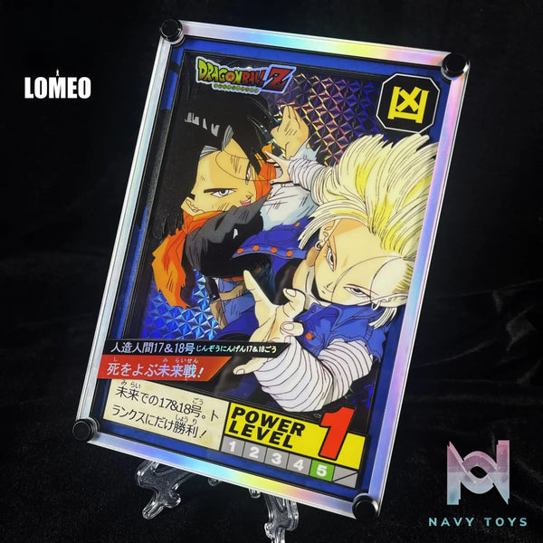 B&W Studio – Super Battle Card Remake Android 17 X 18 Dragon Ball