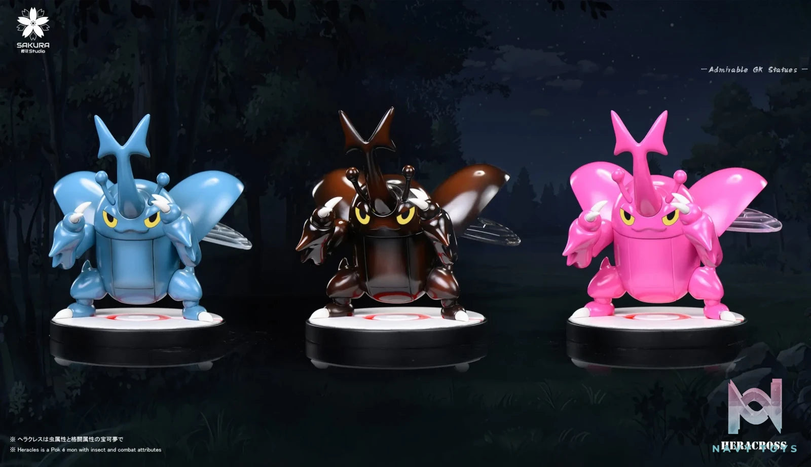 SAKURA Studio – Heracross Pokémon