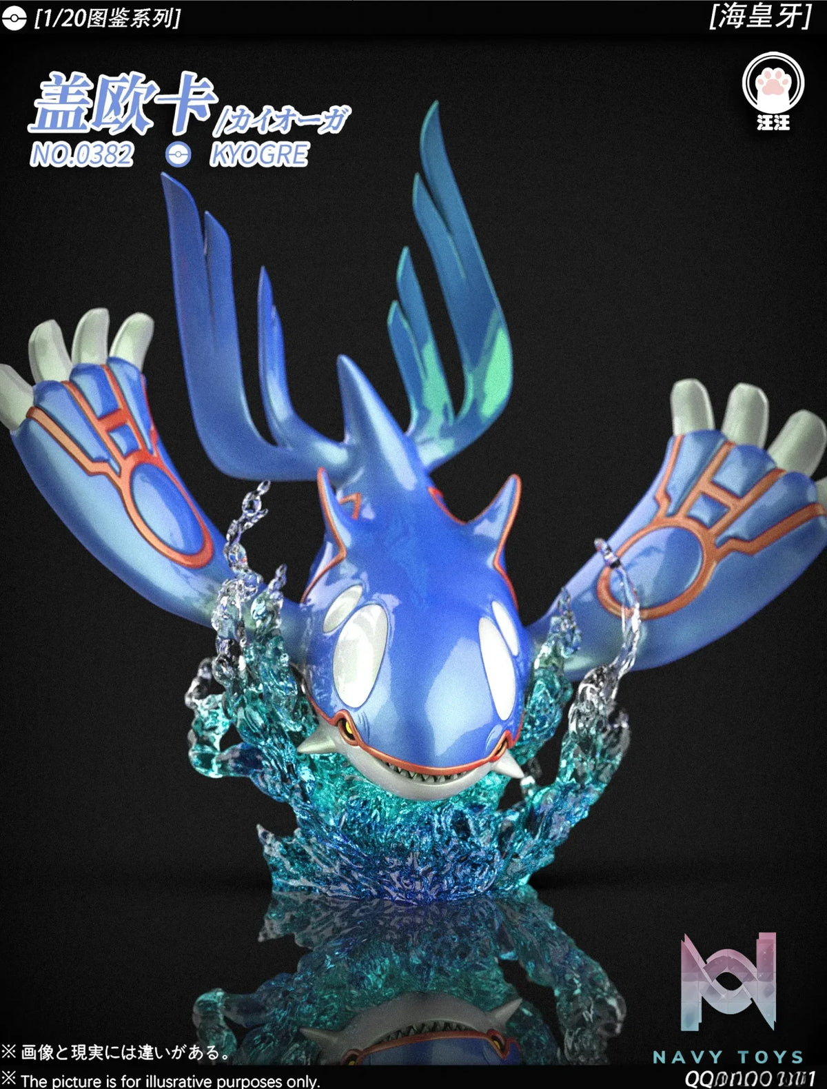 WangWang Studio – Kyogre Pokémon