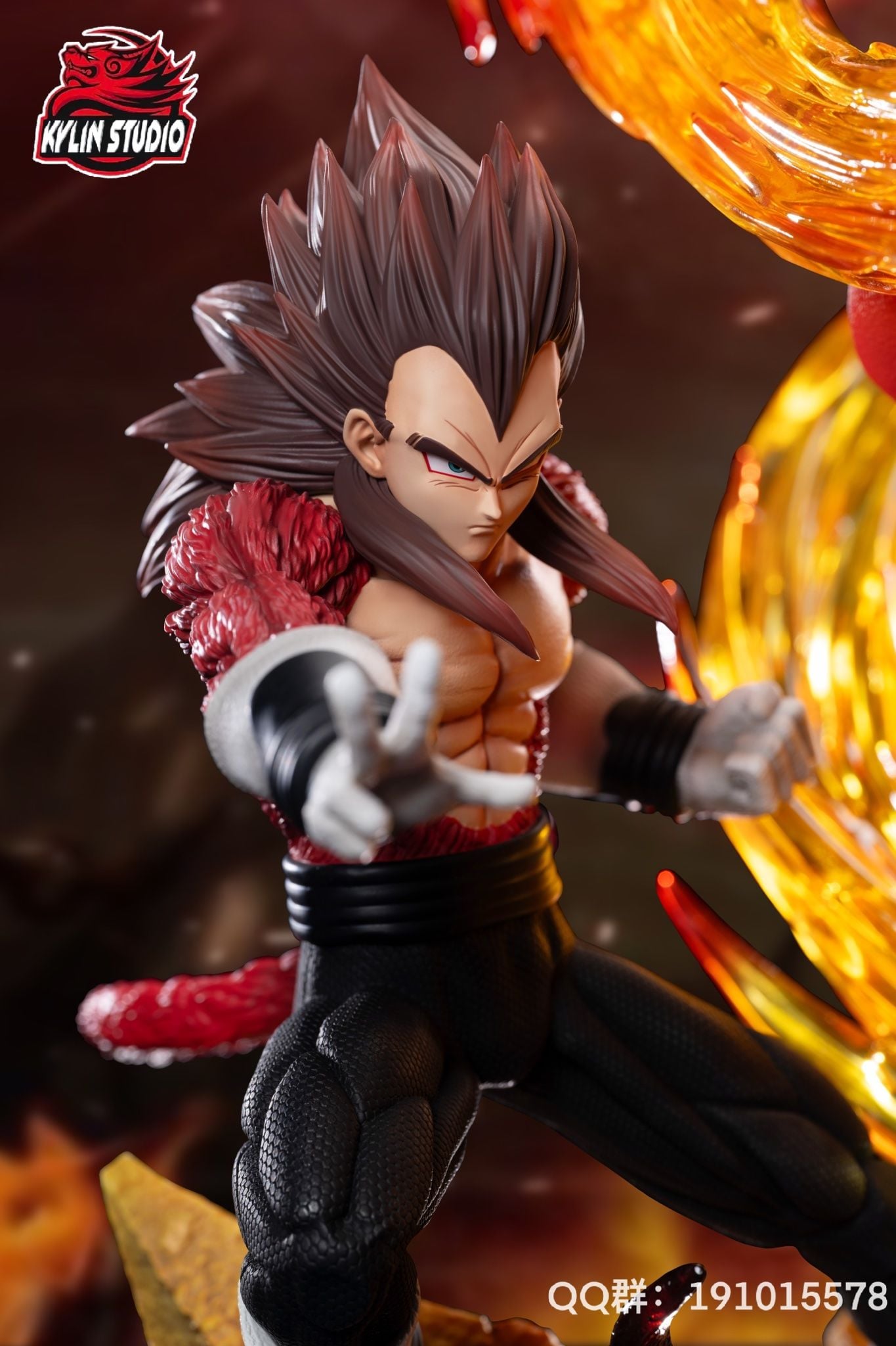 Goku & Vegeta & Vegito SSJ4 - Dragonball - Kylin Studio resin statue Kylin Studio anime figure