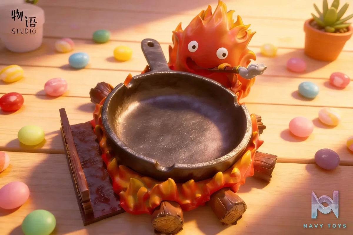 Wu Yu Studio – Calcifer Ashtray/Storage Howl’s Moving Castle