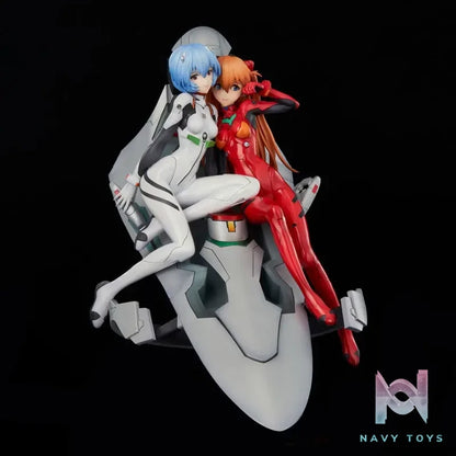Union Creative – Neon Genesis Evangelion Rei X Asuka – twinmore Object – Complete Figures (Licensed)