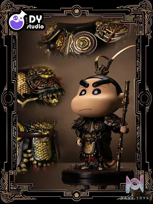 DY Studio - Crayon Shin - chan Black Goku Nohara Shinnosuke Bajie Buriburizaemon resin statue Navy Toys anime figure