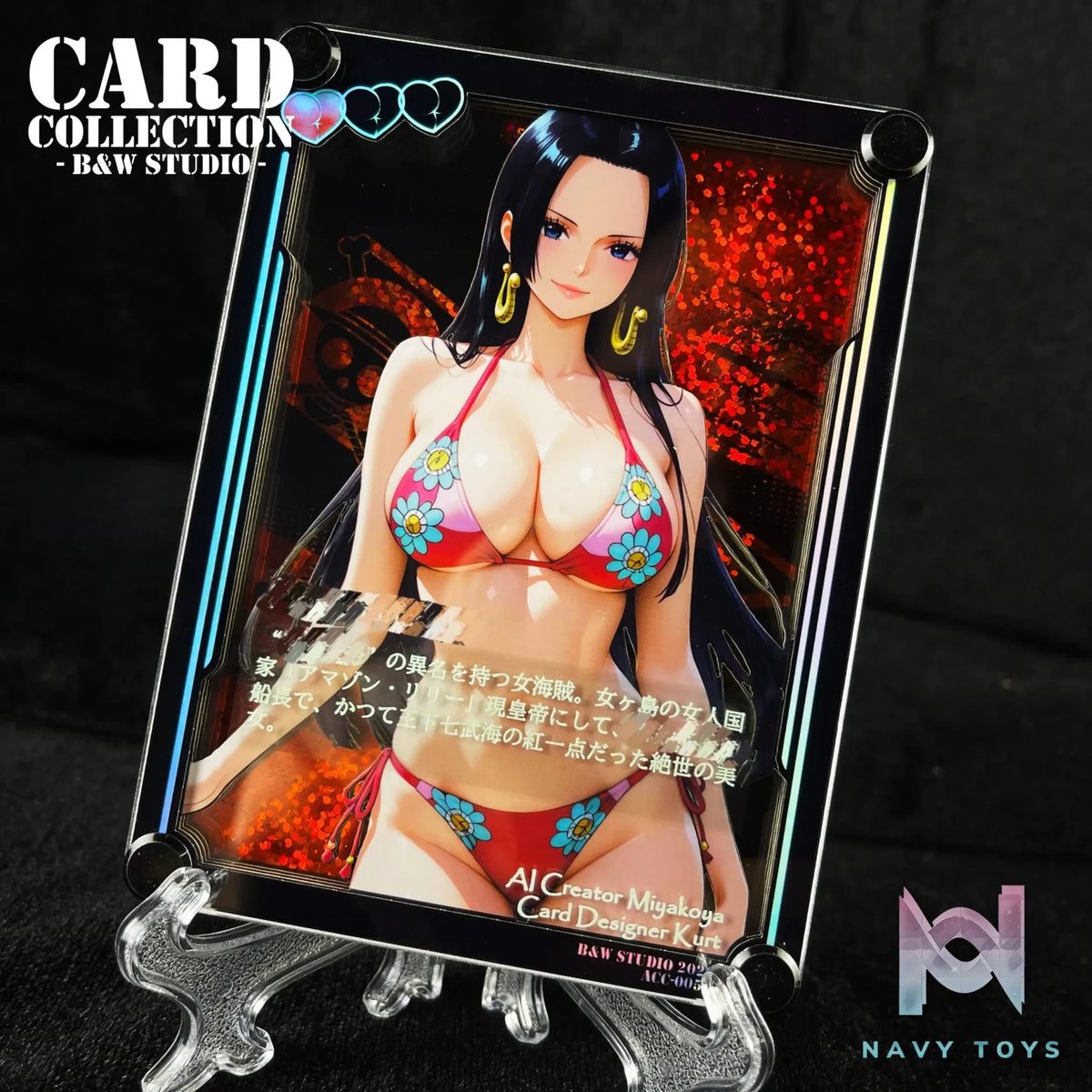B&W Studio – Card Collection Boa Hancock ACC-005A/ACC-005B One Piece