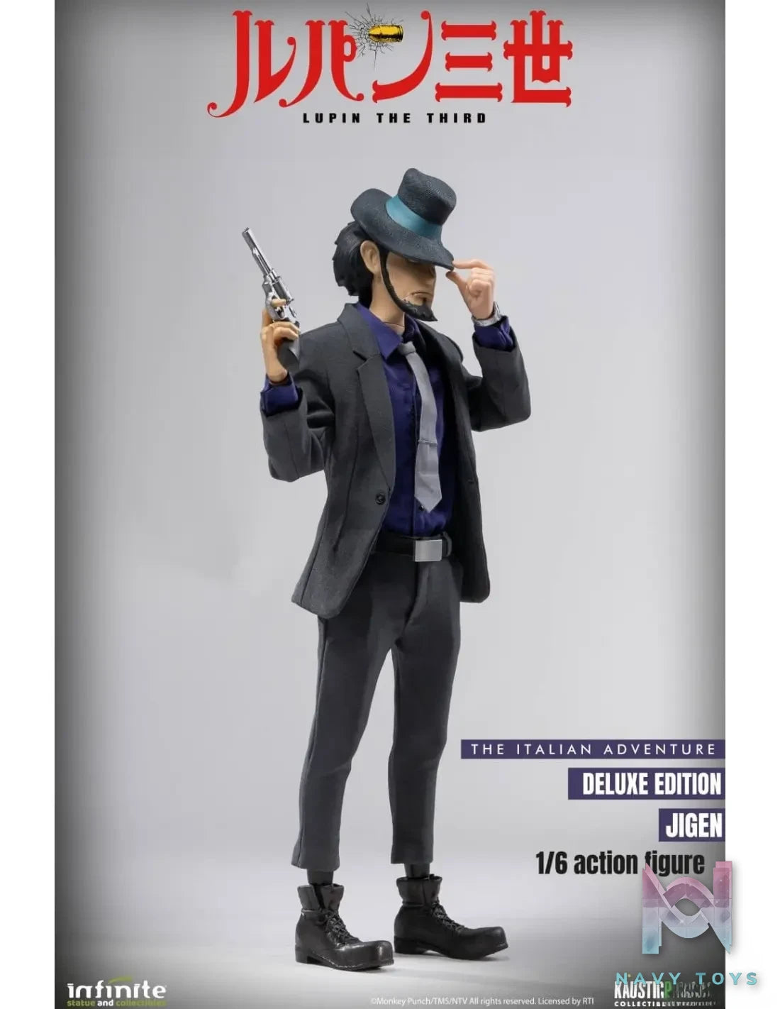 Infinite Statue – Lupin The 3rd The Italian Adventure 1/6 Action Figure Daisuke Jigen (Licensed)
