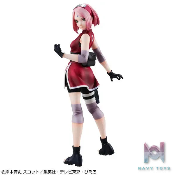 MegaHouse – NARUTO Gals NARUTO Shippuden Sakura Haruno Ver.2 Complete Figure (Licensed)