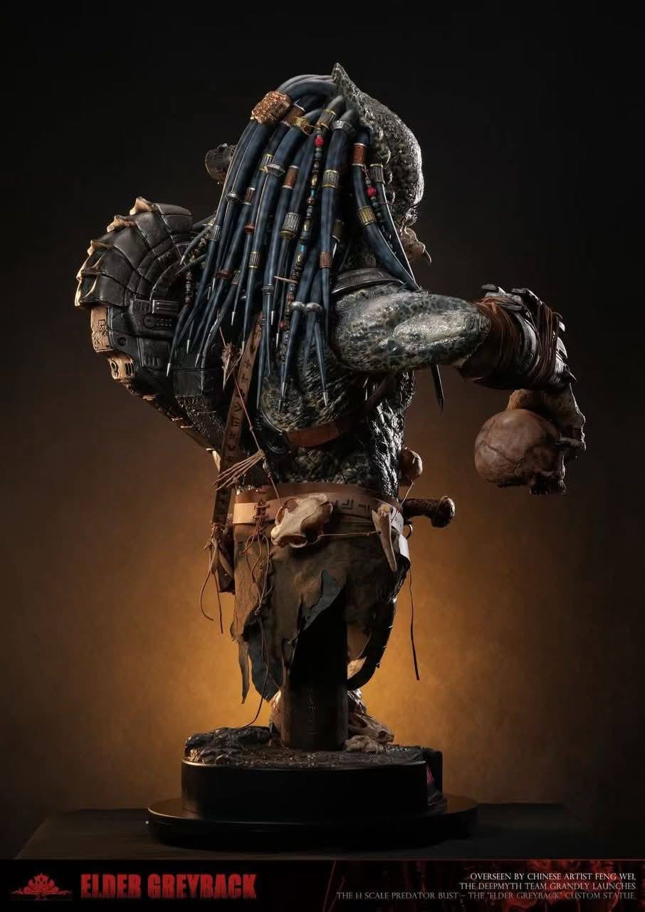 Elder Greyback Bust resin statue DEEPMYTH Studio anime figure