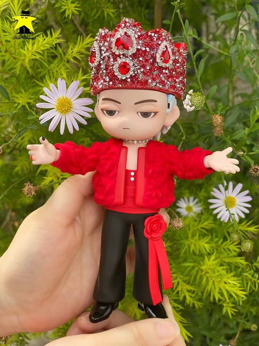 Red Rose Flocking G - Dragon resin statue Star Dream Studio anime figure