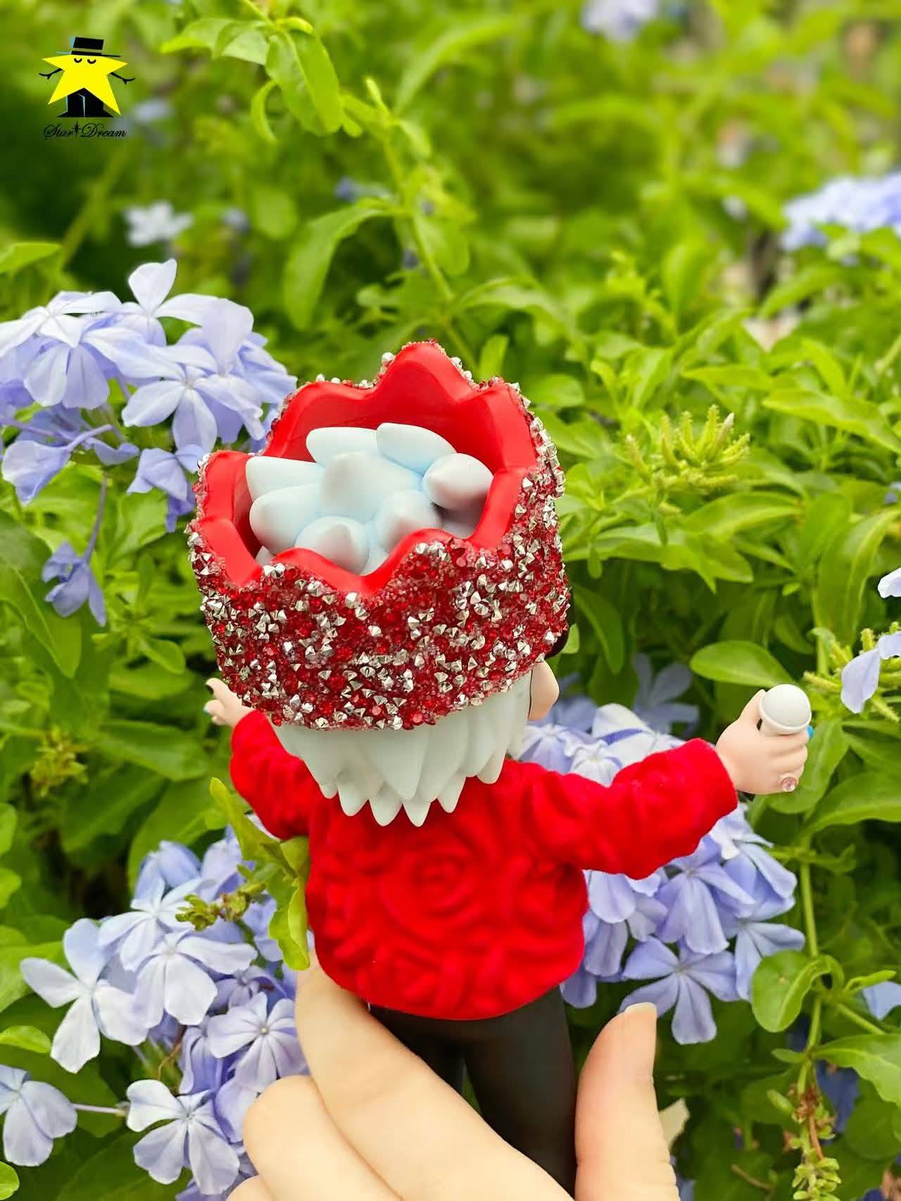 Red Rose Flocking G - Dragon resin statue Star Dream Studio anime figure